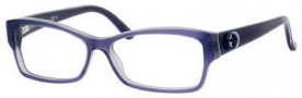 Gucci 3203 Eyeglasses Eyeglasses - 0YHR Blue Glitter 