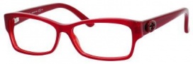 Gucci 3203 Eyeglasses Eyeglasses - 0O6A Red Glitter 