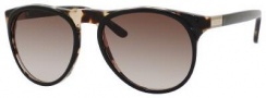 Gucci 1014/S Sunglasses Sunglasses - 04ZM Black Havana (HA Brown Gradient Lens)