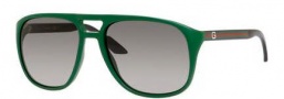 Gucci 1018/S Sunglasses  Sunglasses - 0KR5 Green (EU Gray Gradient Lens)