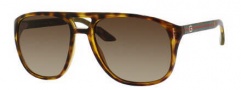 Gucci 1018/S Sunglasses  Sunglasses - 0791 Havana (CC Brown Gradient Lens)