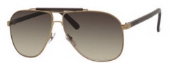 Gucci 2215/S Sunglasses Sunglasses - 0LL5 Antique Gold (DB Brown Gray Gradient Lens)