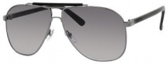 Gucci 2215/S Sunglasses Sunglasses - 0LKT Dark Ruthenium (EU Gray Gradient Lens)