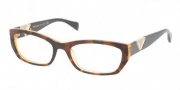 Prada PR 10OVA Eyeglasses Eyeglasses - 7S3101 Ivory Demo Lens