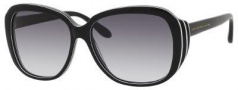 Marc by Marc Jacobs MMJ 290/S Sunglasses Sunglasses - 0U3X Striped Black (JJ Gray Gradient Lens)