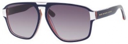 Marc by Marc Jacobs MMJ 294/S Sunglasses Sunglasses - 0CKX Blue White Gold (EU Gray Gradient Lens)