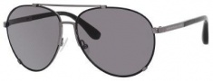 Marc by Marc Jacobs MMJ 301/S Sunglasses Sunglasses - 0J0P Black Ruthenium (Y1 Gray Lens)