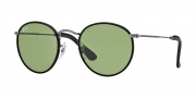 Ray-Ban RB3475Q Sunglasses Sunglasses - 029/14 Matte Gunmetal / Crystal Green