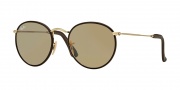 Ray-Ban RB3475Q Sunglasses Sunglasses - 112/53 Matte Gold / Crystal Brown
