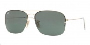 Ray-Ban RB3482 Sunglasses Sunglasses - 001/71 Arista / Green