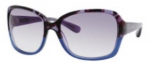 Marc by Marc Jacobs MMJ 268/S Sunglasses Sunglasses - 01PK Blue Havana (LF Gray Gradient Lens)