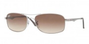 Ray-Ban RB3484 Sunglasses Sunglasses - 004/51 Gunmetal / Crystal Brown Gradient