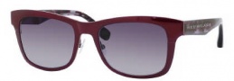 Marc by Marc Jacobs MMJ 271/S Sunglasses Sunglasses - 024Z Ruthenium Burgundy Havana (JJ Gray Gradient Lens)