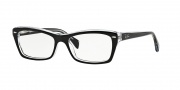 Ray Ban RX5255 Eyeglasses Eyeglasses - 2034 Top Black on Transparent