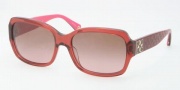 Coach HC8001 Sunglasses Emma Sunglasses - 505414 Burgundy / Brown Pink Gradient