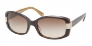 Coach HC8003A Sunglasses Lillian  Sunglasses - 503313 Dark Tortoise / Brown Gradient