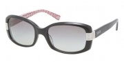 Coach HC8003A Sunglasses Lillian  Sunglasses - 503411 Black / Grey Gradient