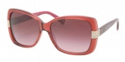 Coach HC8004 Sunglasses Harper Sunglasses - 50328H Burgundy / Burgundy Gradient 