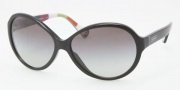 Coach HC8008 Sunglasses Alicia Sunglasses - 500211 Black / Gray Gradient