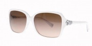 Coach HC8009 Sunglasses Frances Sunglasses - 505114 Burgundy Crystal / Brown Gradient Pink