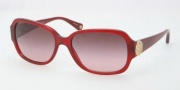 Coach HC8015 Sunglasses Allie Sunglasses - 50298H Burgundy / Burgundy Gradient
