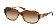 Coach HC8015 Sunglasses Allie Sunglasses - 504513 Spotty Tortoise / Brown Gradient