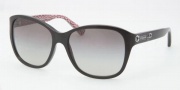 Coach HC8017 Sunglasses Kendall Sunglasses - 500211 Black / Gray Gradient