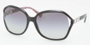 Coach HC8018 Sunglasses Natasha Sunglasses - 503411 Black / Grey Gradient