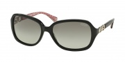 Coach HC8019 Sunglasses Beatrice Sunglasses - 503411 Black / Grey Gradient