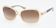 Coach HC8019 Sunglasses Beatrice Sunglasses - 503713 Sand / Brown Gradient