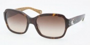Coach HC8021B Sunglasses Ella Sunglasses - 503313 Dark Tortoise / Brown Gradient