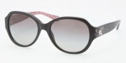 Coach HC8022B Sunglasses Cameron Sunglasses - 503411 Black / Grey Gradient