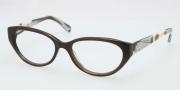 Tory Burch TY2021 Eyeglasses Eyeglasses - 1078 Olive Horn