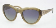Tory Burch TY7037 Sunglasses Sunglasses - 666/37 Olive / Blue Green Polarized