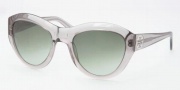 Tory Burch TY7037 Sunglasses Sunglasses - 708/8E Transparent Grey / Green Gradient