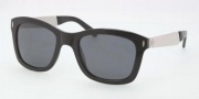 Tory Burch TY7042 Sunglasses Sunglasses - 501/87 Black / Solid Grey