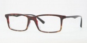 Ray Ban RX5269F Eyeglasses Eyeglasses - 5094 Havana on Red / Crystal
