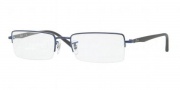 Ray Ban RX6222 Eyeglasses Eyeglasses - 2510 Matte Dark Blue