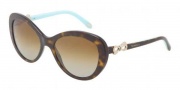 Tiffany & Co. TF4059 Sunglasses Sunglasses - 8015T5 Dark Havana / Polarized Brown Gradient