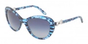 Tiffany & Co. TF4059 Sunglasses Sunglasses - 81304L Blue Havana / Blue Gradient Gray