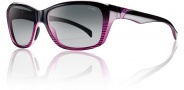 Smith Optics Spree Sunglasses Sunglasses - Black Violet Split / Polarized Gray Gradient 