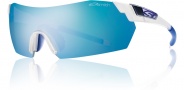 Smith Optics Pivlock V2 Sunglasses Sunglasses - Matte Clear / Blue Mirror