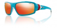 Smith Optics Interlock Spoiler Sunglasses Sunglasses - Teal Orange / Red Mirror