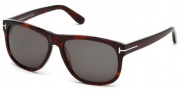 Tom Ford FT0236 Olivier Sunglasses Sunglasses - 54A Red Havana / Smoke