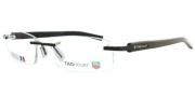 Tag Heuer Trends Rubber 8108 Eyeglasses Eyeglasses - 003 Havana / Black