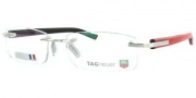 Tag Heuer Trends Rubber 8108 Eyeglasses Eyeglasses - 005 Red / Black