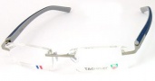 Tag Heuer Trends Rubber 8108 Eyeglasses Eyeglasses - 006 Dark Grey / Orange