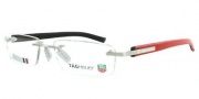 Tag Heuer Trends Rubber 8107 Eyeglasses Eyeglasses - 005 Red / Black