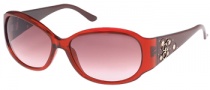 Guess GU 7036 Sunglasses Sunglasses - BU-52: Trnslcnt Burgundy