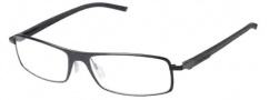 Tag Heuer Automatic 0801 Eyeglasses Eyeglasses - 001 Matte Black Front / Black - Black Temples 